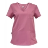 Bluza medyczna brudny róż basic premium roz. XS