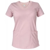 Bluza medyczna różowa elastyczna bawełna roz. XL