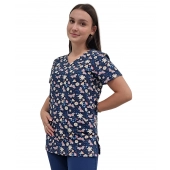 Bluza medyczna W8 elastyczna bawełna roz. XL