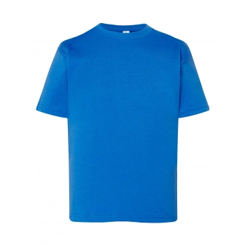 T-shirt dziecięcy 100% bawełna chabrowy roz. 12/14