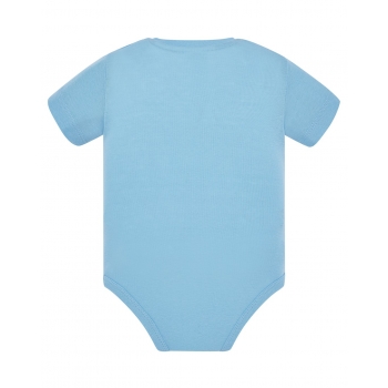 Body niemowlęce z krótkim rękawem jasno niebieskie roz. 62