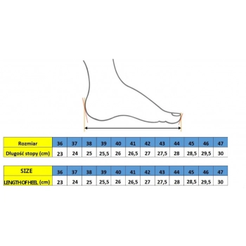 Skórzane klapki medyczne anatomic białe roz. 41