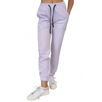 Joggery medyczne wrzosowe casual premium roz. XL