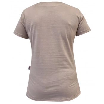 Bluza medyczna beżowa elastyczna bawełna roz. 3XL