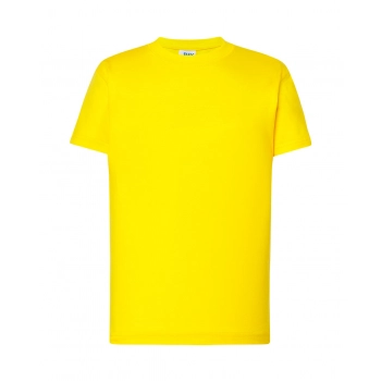 T-shirt dziecięcy 100% bawełna żółty roz. 5/6