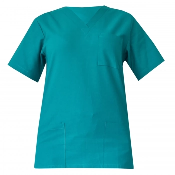 Bluza chirurgiczna bawełna 100% zielona roz. XS