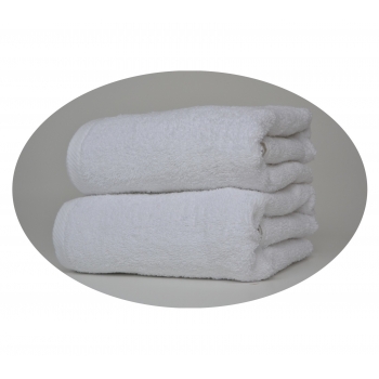 Ręcznik biały hotelowy kąpielowy 100x50 - Extra Soft
