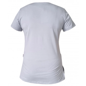 Bluza medyczna szara elastyczna bawełna roz. XL