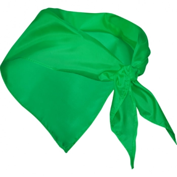 Apaszka chusta trójkątna zielona