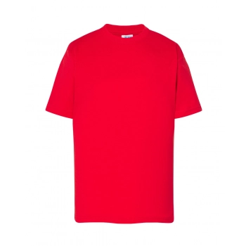 T-shirt dziecięcy 100% bawełna czerwony roz. 3/4
