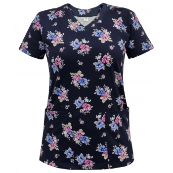 Bluza medyczna W4 elastyczna bawełna roz. XS