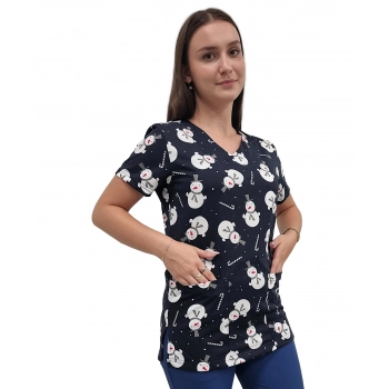 Bluza medyczna S3 elastyczna bawełna roz. 3XL