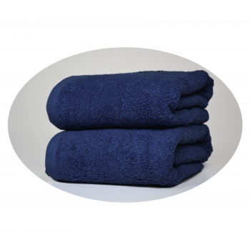 Ręcznik granatowy hotelowy kąpielowy 100x50 - Extra Soft