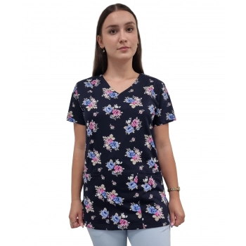 Bluza medyczna W4 elastyczna bawełna roz. XS