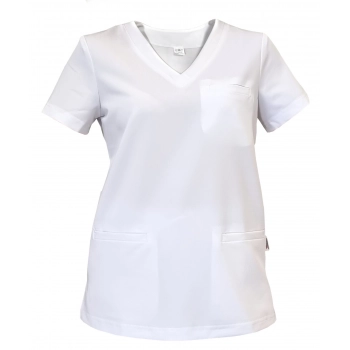 Bluza medyczna biała basic premium roz. XL