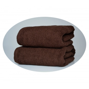 Ręcznik brązowy hotelowy kąpielowy 140x70 - Extra Soft