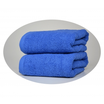 Ręcznik szafirowy hotelowy kąpielowy 100x50 - Extra Soft
