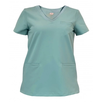 Bluza medyczna miętowa basic premium roz. XL