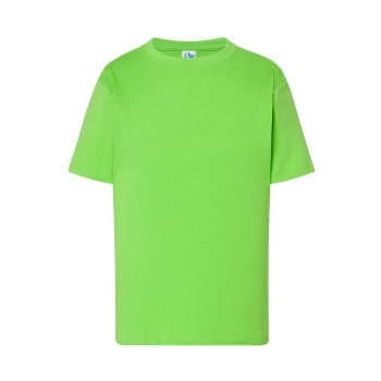 T-shirt dziecięcy 100% bawełna limonka roz. 3/4