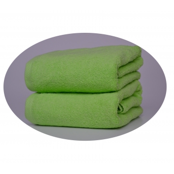 Ręcznik limonkowy hotelowy kąpielowy 100x50 - Extra Soft