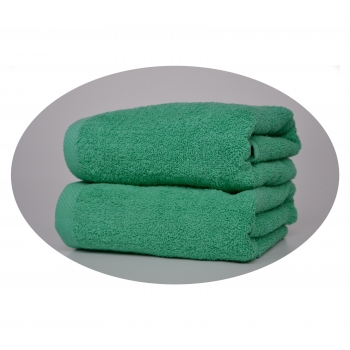 Ręcznik zielony hotelowy kąpielowy 140x70 - Extra Soft