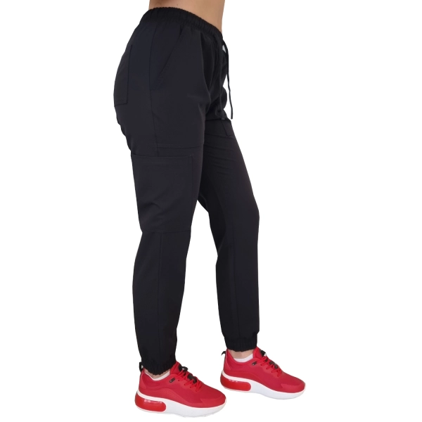 Joggery medyczne czarne casual premium roz. 3XL – odzież robocza Modern Company