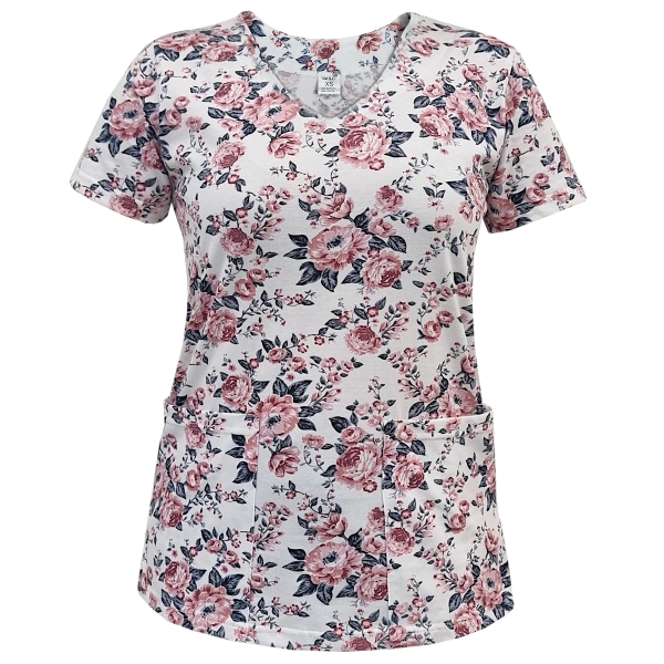 Bluza medyczna W11 elastyczna bawełna roz. XXL