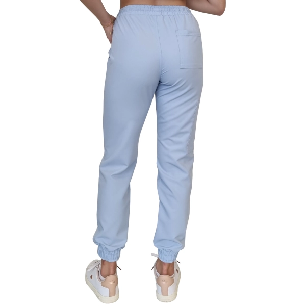 Joggery medyczne niebieskie casual premium roz. S