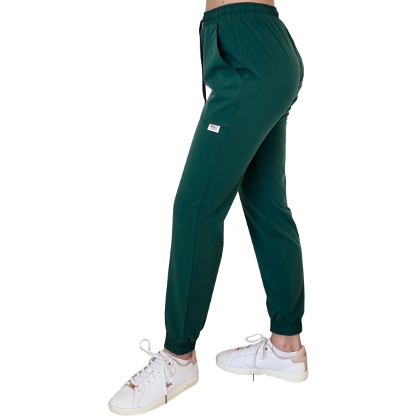 Joggery medyczne zielona butelka casual premium roz. 3XL – odzież robocza Modern Company