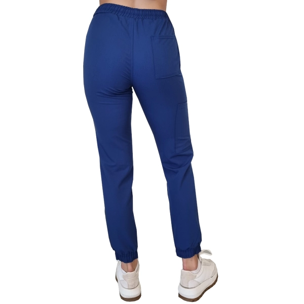 Joggery medyczne granatowe casual premium roz. 3XL