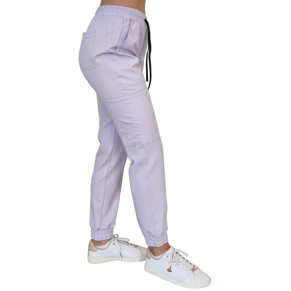 Joggery medyczne wrzosowe casual premium roz. 3XL – odzież robocza Modern Company