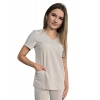 Bluza medyczna jasny beż casual premium roz. XXL