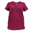 Bluza medyczna wiśnia basic premium roz. XS