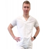 Bluza medyczna biała dla sanitariusza roz. 3XL