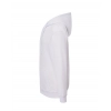 Bluza dresowa na zamek z kapturem męska biała roz.XL