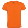 Męska koszulka T-shirt 100% miękka bawełna pomarańczowa roz. XL