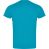 Męska koszulka T-shirt 100% miękka bawełna turkusowa roz. XXL