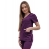 Bluza medyczna fiolet casual premium roz. S