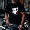 Koszulka Męska Młodzieżowa T-Shirt WEŹ SIĘ OGARNIJ Bawełna roz. S