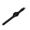 Czarny smartwatch pro wodoodporny wielofunkcyjny