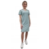 Sukienka medyczna miętowa casual premium roz. 34