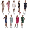 Sukienka medyczna miętowa casual premium roz. 34