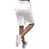 Spódnica medyczna biała casual premium roz. 4XL