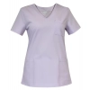 Bluza medyczna wrzosowa casual premium roz. S