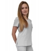 Bluza medyczna szara casual premium roz. L