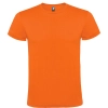 Męska koszulka T-shirt 100% miękka bawełna pomarańczowa roz. M