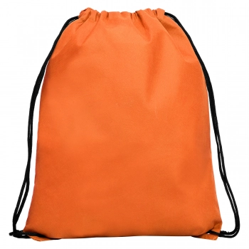 Worek ,torba na sznurkach kolor pomarańczowy