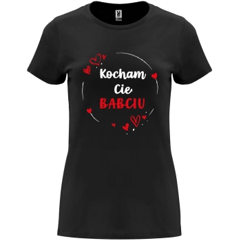 Koszulka damska dzień babci na prezent czarna W3 roz. M – odzież robocza Modern Company