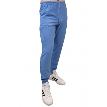 Komplet medyczny męski Comfort Fit niebieski roz. XL