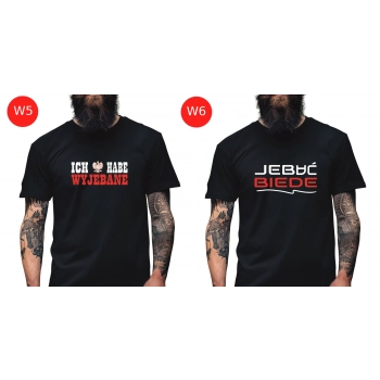 Koszulka Męska Młodzieżowa T-Shirt JEB#C BIEDE Bawełna roz. XXL